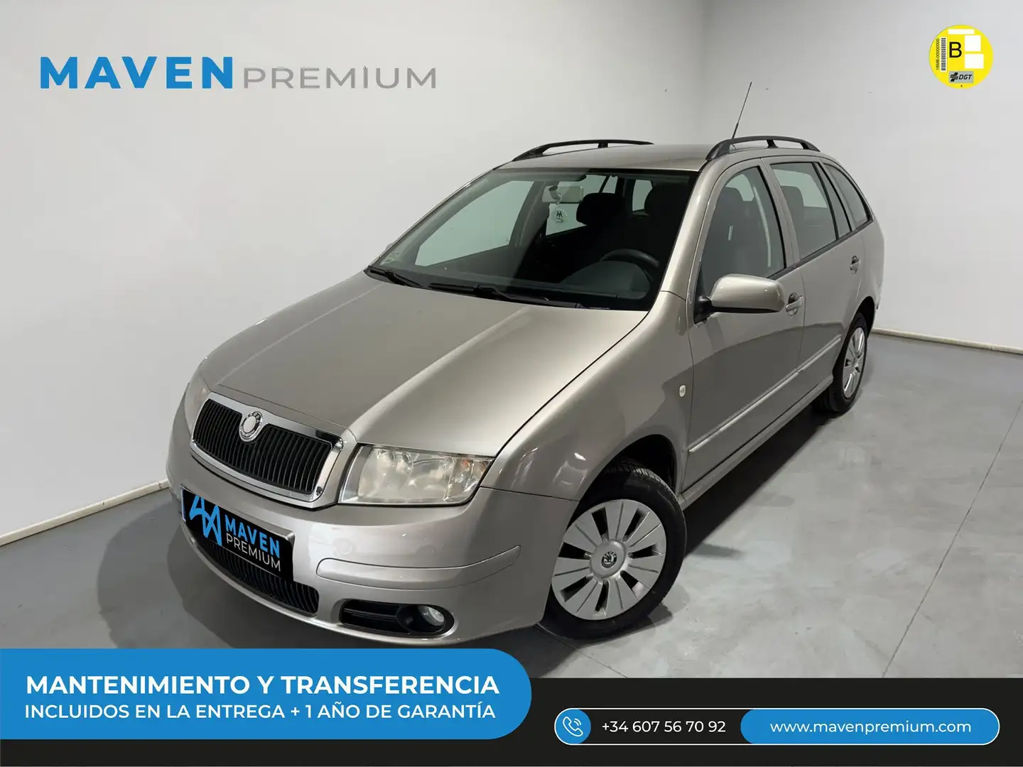 Skoda Fabia Combi 1.4TDI Comfort 80 Geel - 1