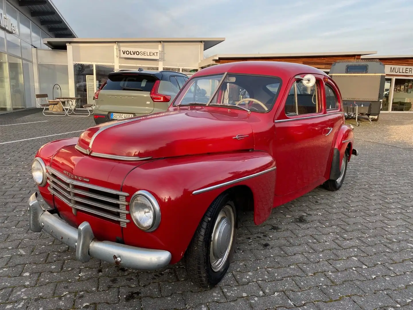 Volvo PV 444 Hs - Projekt-Auto- Oldtimer-70 Jahre alt! Rot - 1