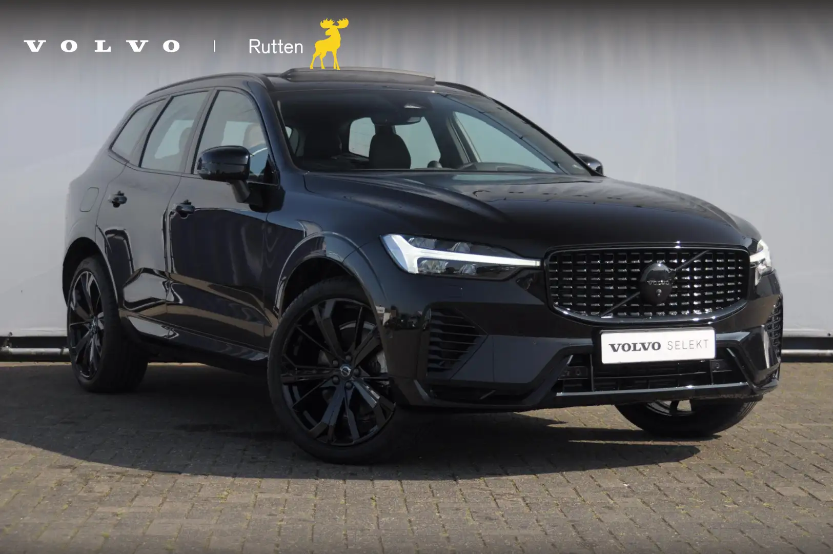 Volvo XC60 T6 350PK Automaat AWD Plus Black Edition Adaptieve Noir - 1
