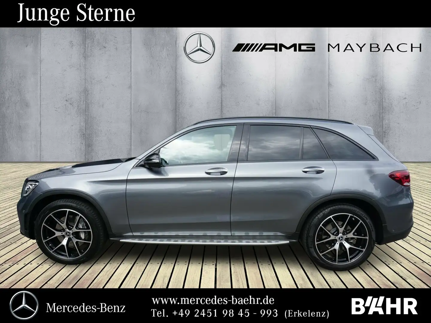 Mercedes-Benz GLC 400 GLC 400 d 4MATIC AMG Line Exterieur/Navi/Styling Gris - 2