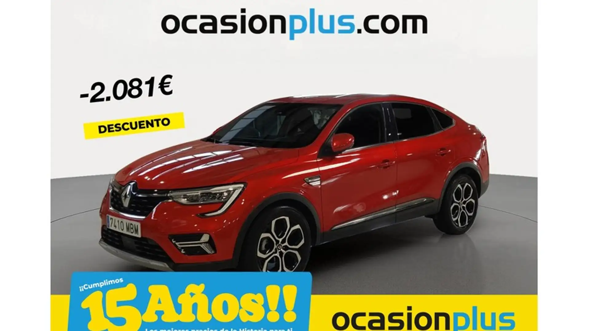 Renault Arkana 1.3 TCe Zen EDC 103kW Rojo - 1
