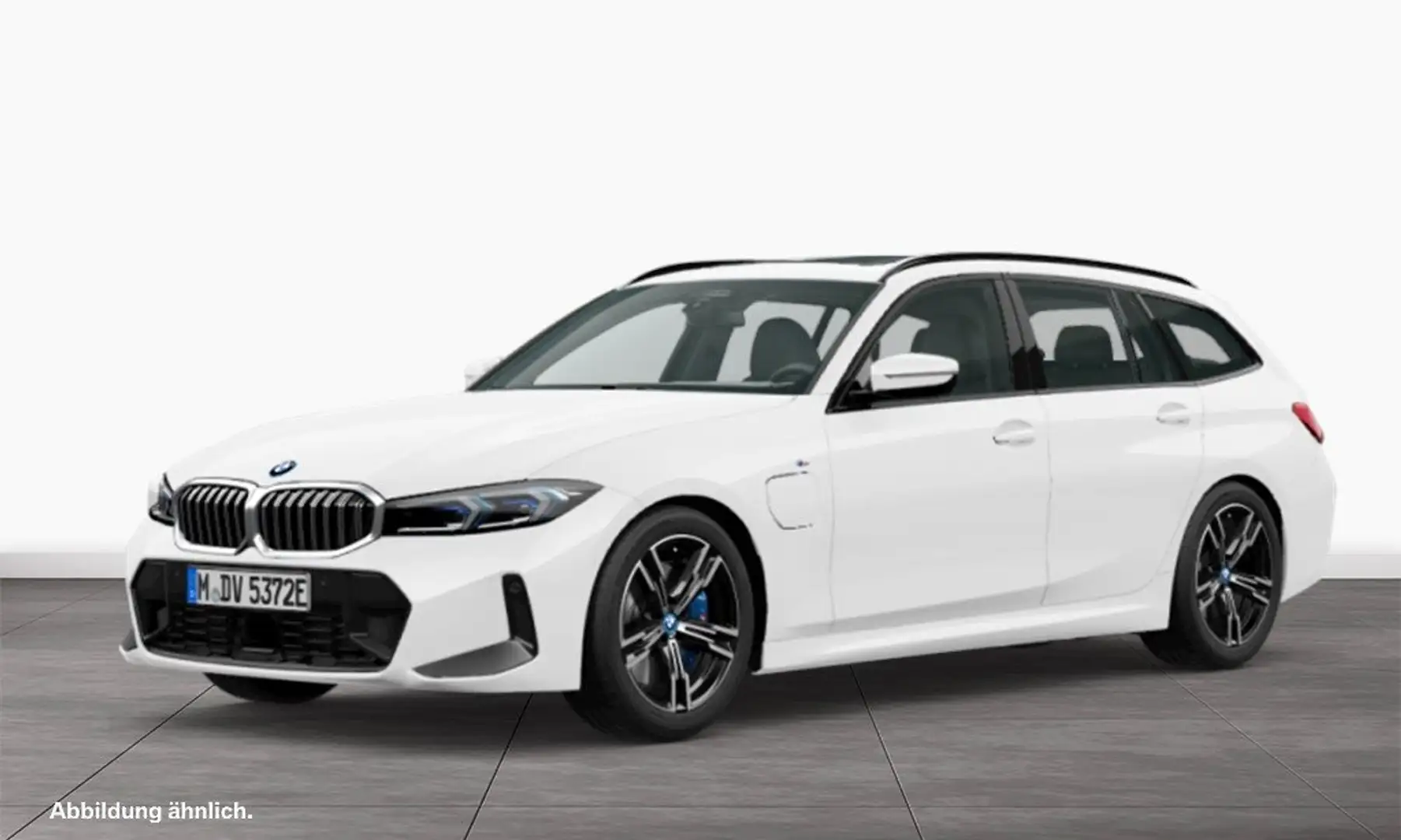 BMW 330 e xDrive Touring M-Sport*AHK*HeadUp*Panoramadach*D Weiß - 1