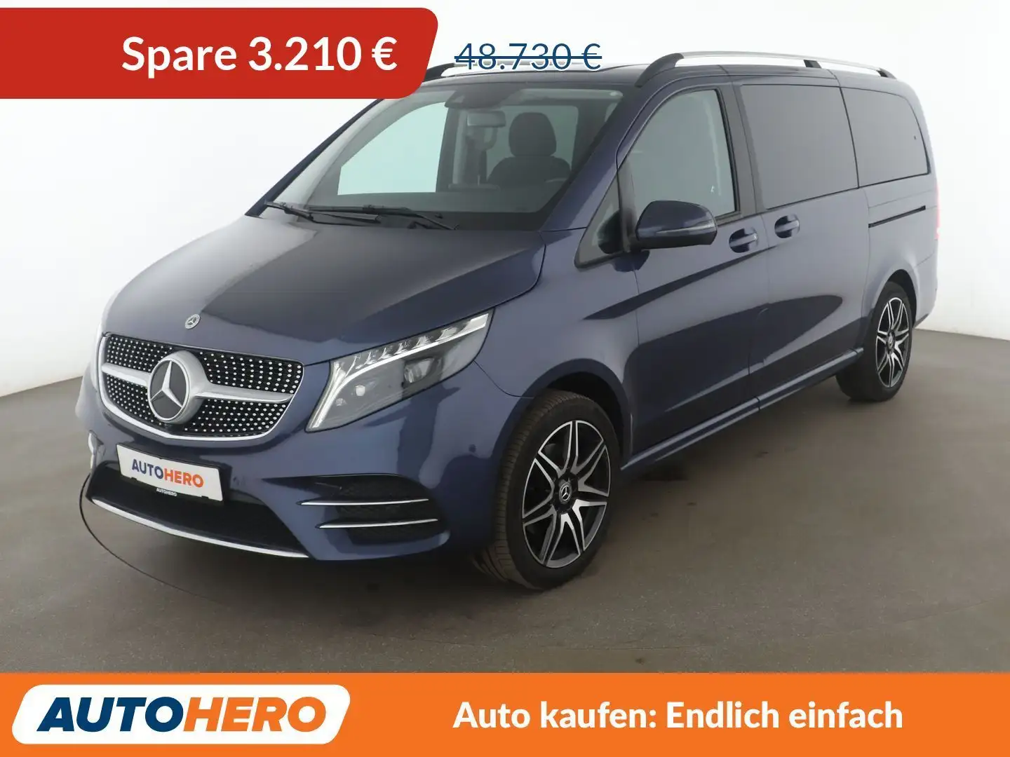 Mercedes-Benz V 250 V 250 d 4MATIC EDITION lang Aut.*NAVI*TEMPO*LED* Blau - 1
