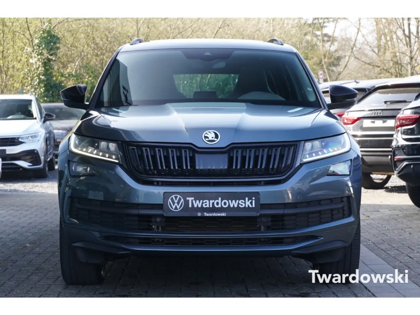 Skoda Kodiaq Sportline 1.5 TSI ACT PANO AHK Memory App Gris - 2