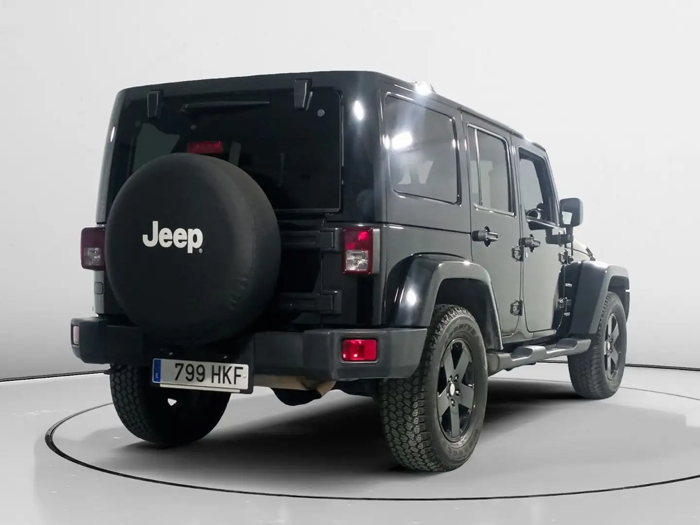 Jeep Wrangler Unlimited 2.8CRD Sahara Aut. Negro - 2