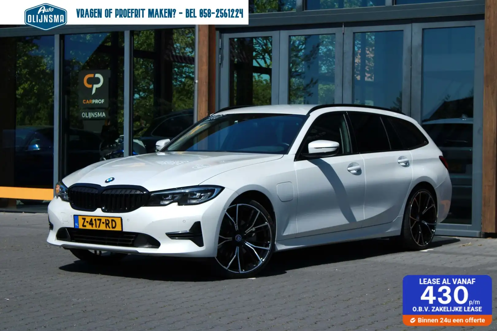 BMW 320 3-serie Touring 320e Business Edition Plus|PlugInH White - 1