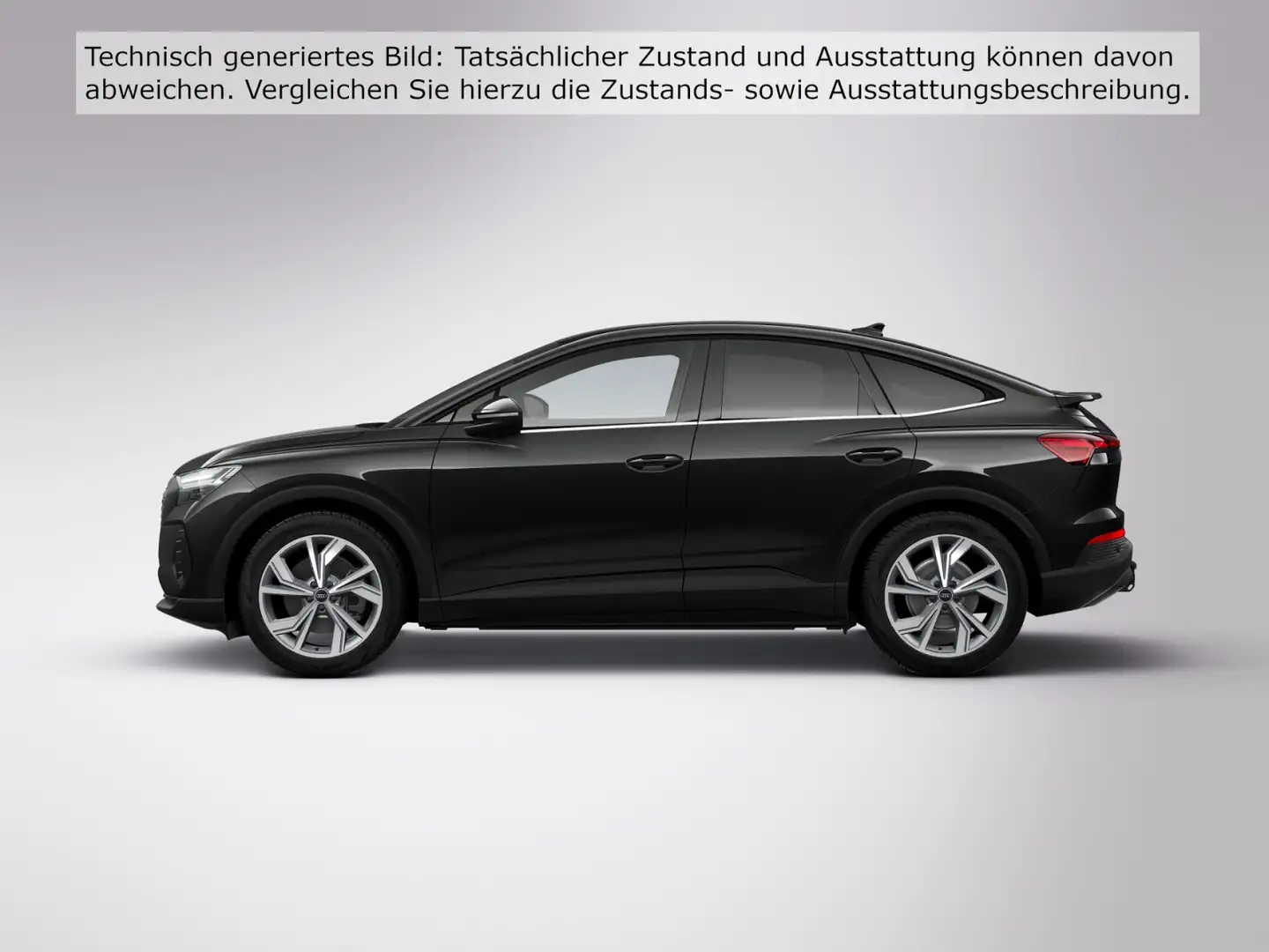 Audi Q4 e-tron 45 S-LINE*AHK*HUD*MATRIX*NAV Schwarz - 2
