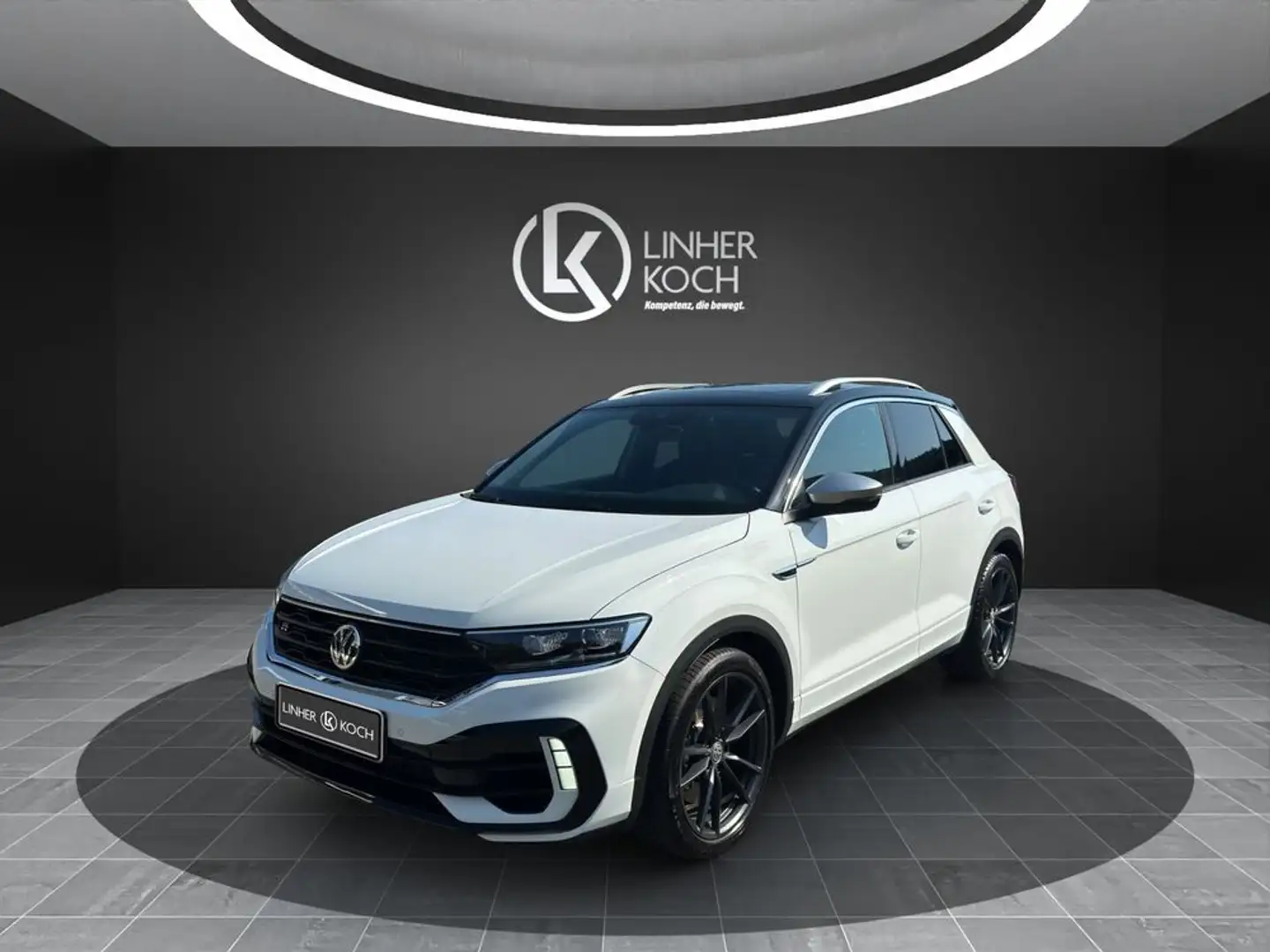 Volkswagen T-Roc R TSI 4MOTION DSG ''PANO+DCC+LEDER+RFK+AHK'' Weiß - 1