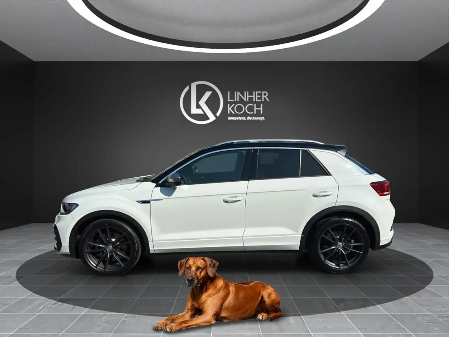 Volkswagen T-Roc R TSI 4MOTION DSG ''PANO+DCC+LEDER+RFK+AHK'' Weiß - 2