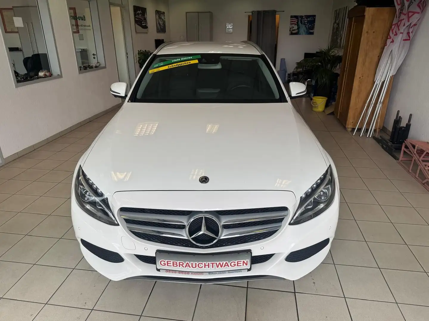 Mercedes-Benz C 200 T-Modell AVANTGARDE/NAVI/KLIMA/ Weiß - 2