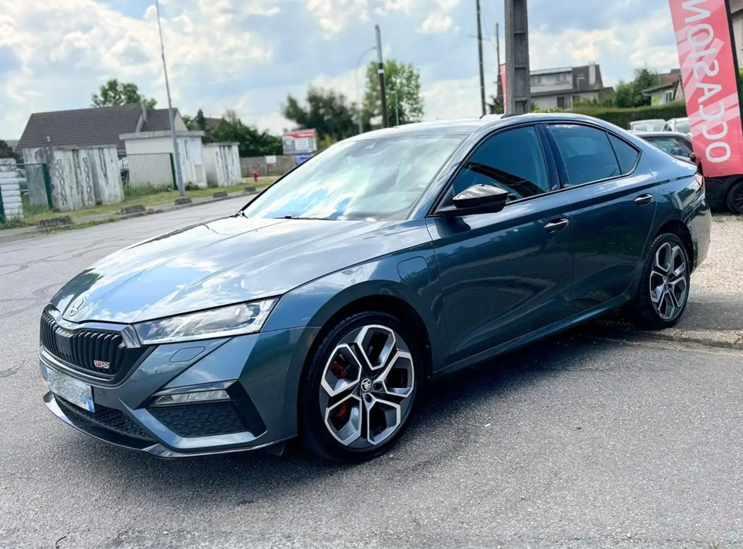 Skoda Octavia VRS 1.4 ETSI 245CV BVA6 16659HT ENTRETIEN COMPLET ET A JOUR GARANTIE 12 M TBEG Grau - 1