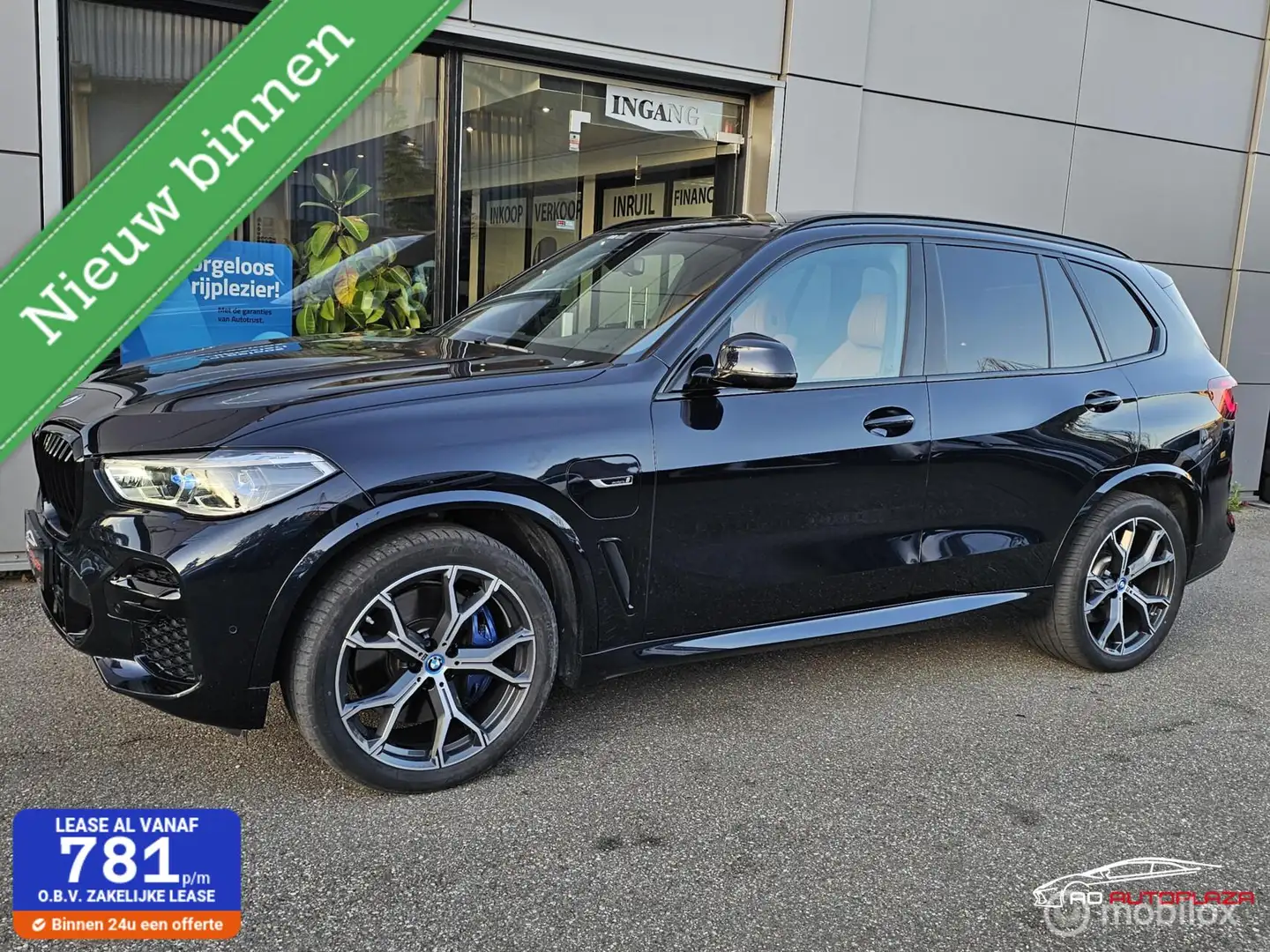 BMW X5 xDrive45e High Executive M Sport Panorama/Laser/HU Zwart - 1