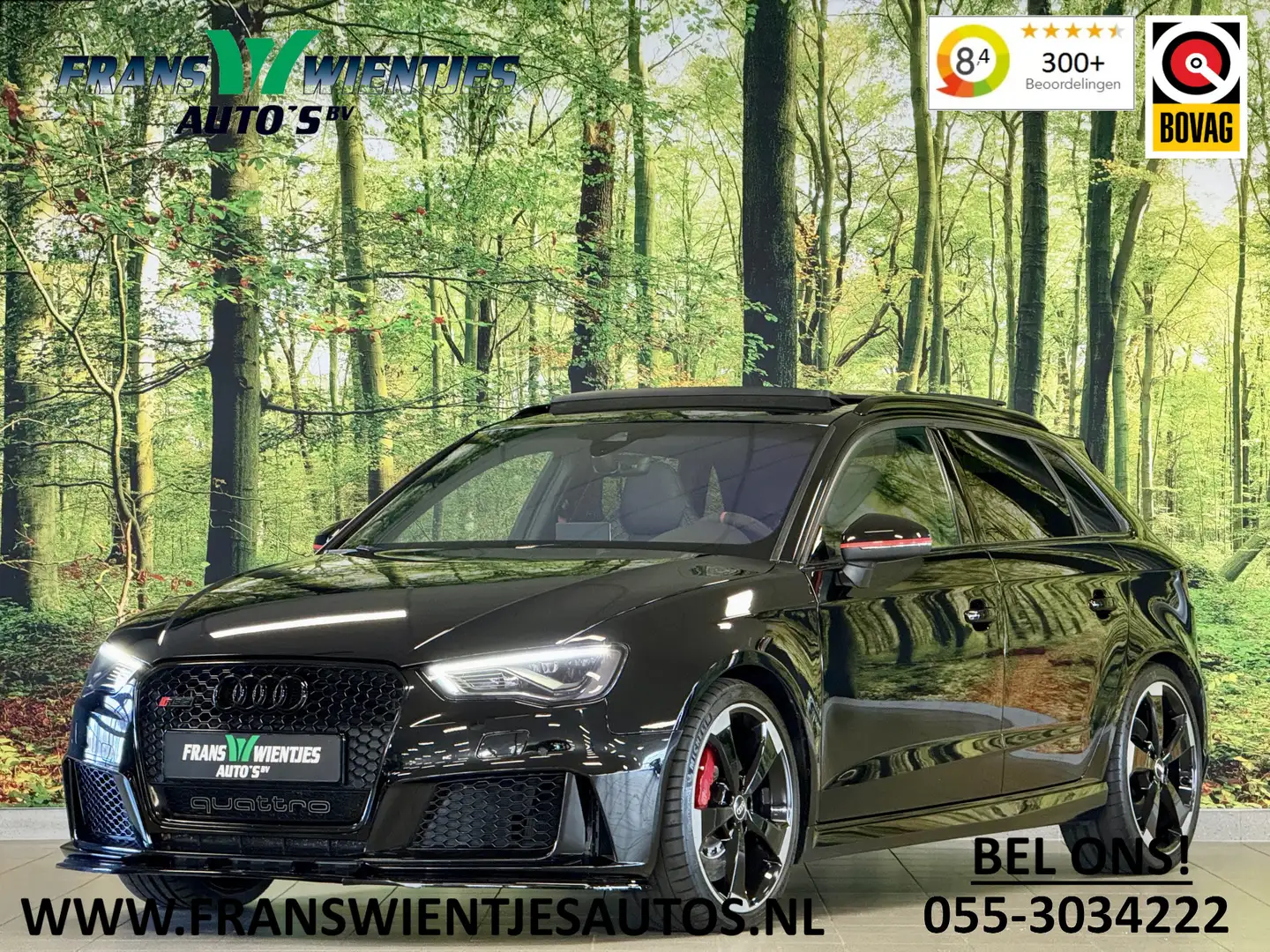 Audi RS3 A3 Sportback 2.5 TFSI quattro Pro Line Plus | Pano Zwart - 1