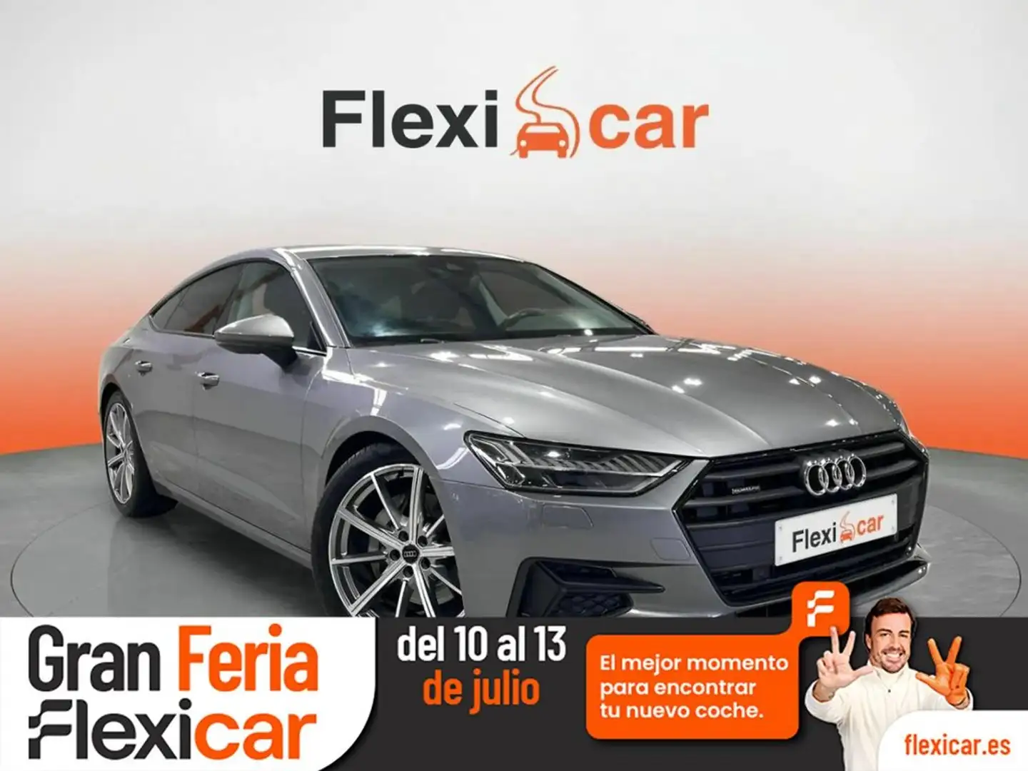 Audi A7 Sportback 50 TDI 210kW quattro triptron. Gris - 1