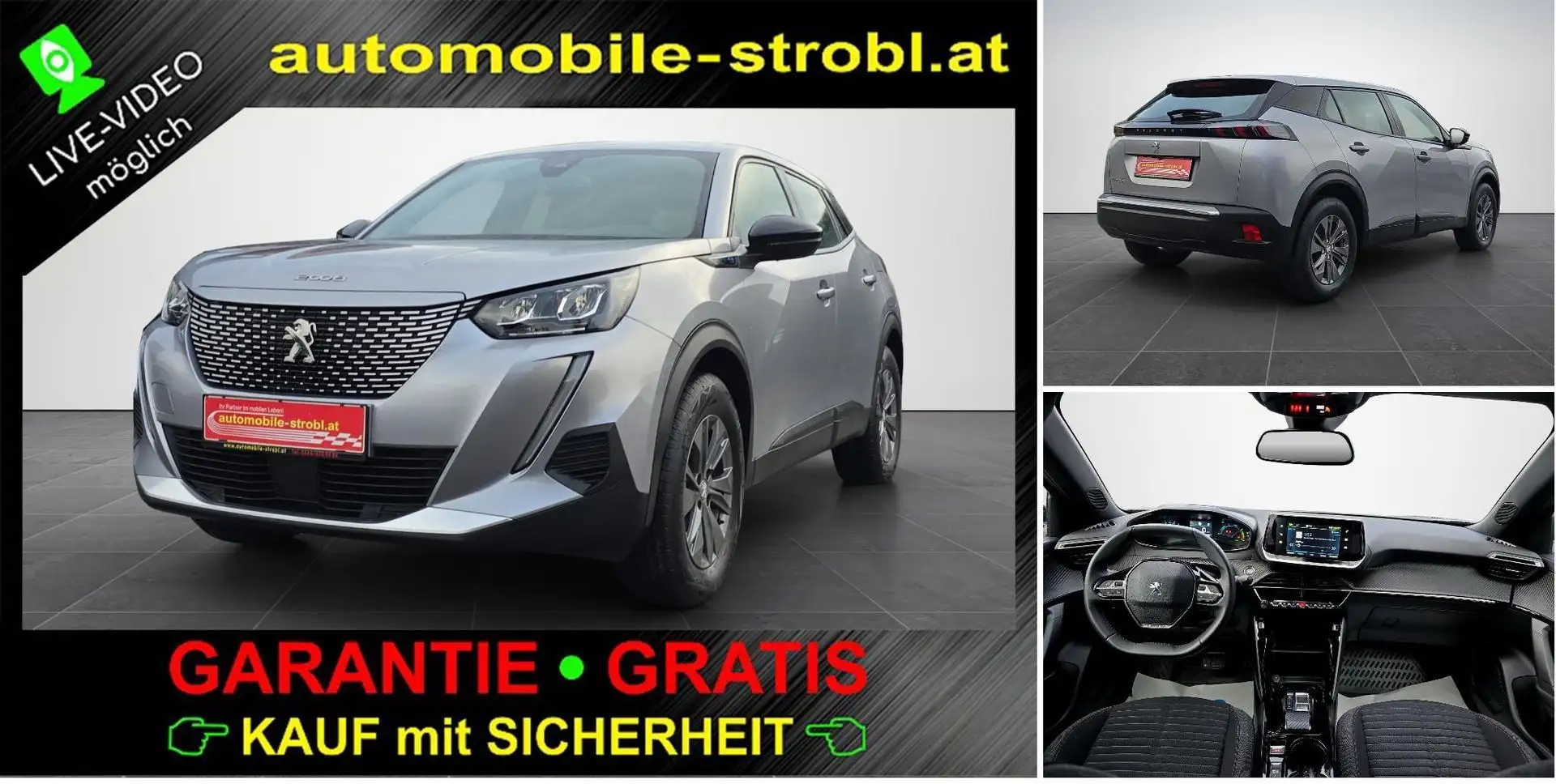 Peugeot e-2008 2008 (e) Top-Ausst. GARANTIE Grigio - 1
