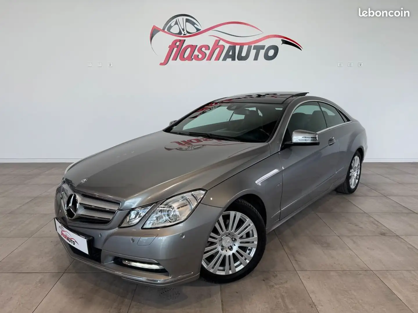 Mercedes-Benz E 220 MERCEDES Coupé 220 CDi BlueEFFICIENCY 170cv-BVA-20 Gris - 1
