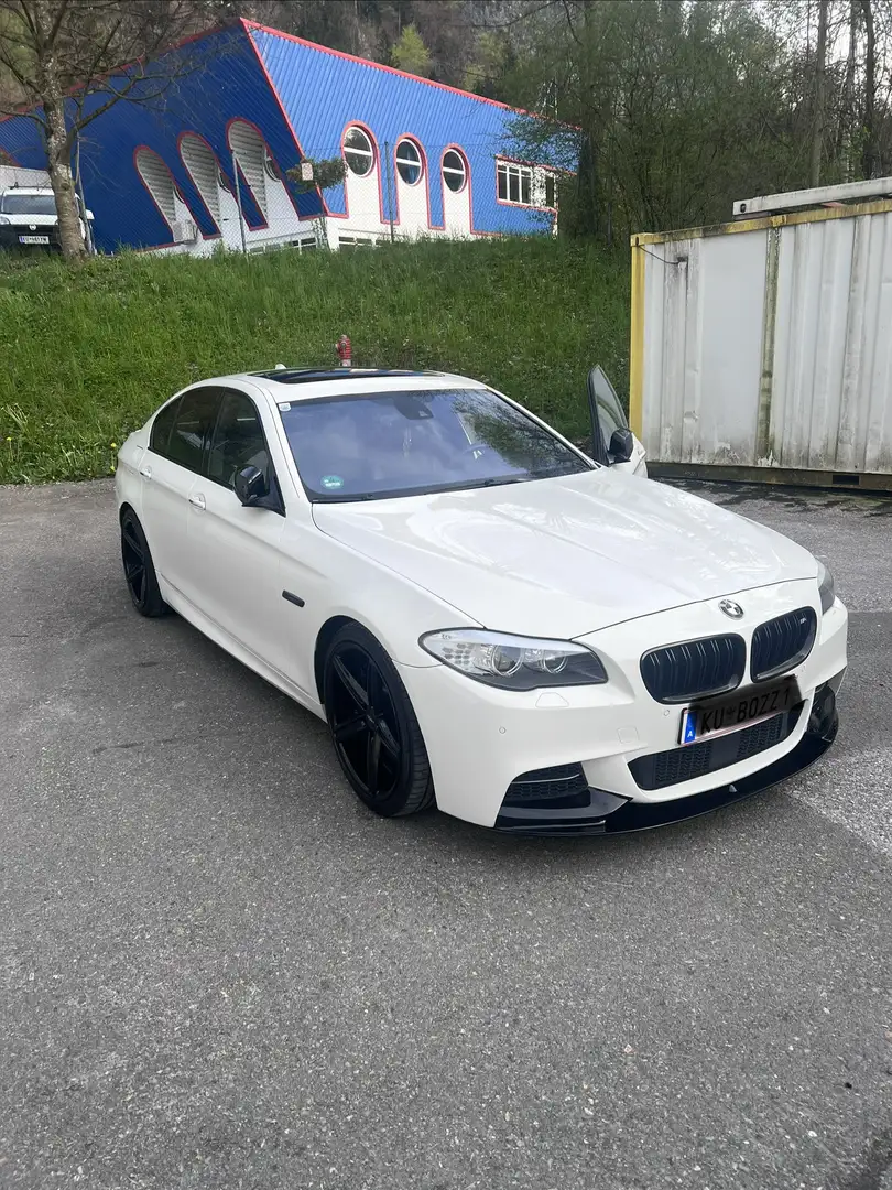 BMW M550 BMW 5er-Reihe M550d Limousine Weiß - 2