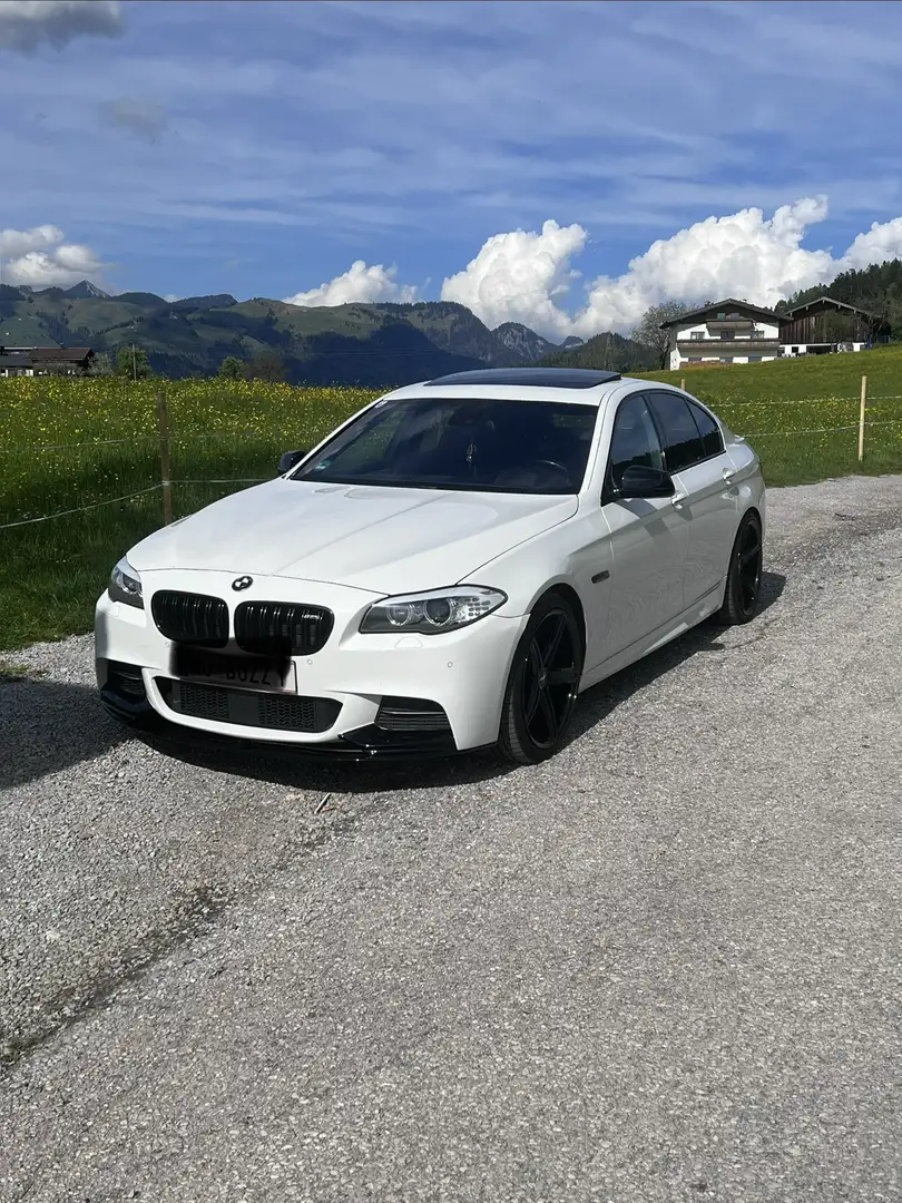 BMW M550 BMW 5er-Reihe M550d Limousine Weiß - 1