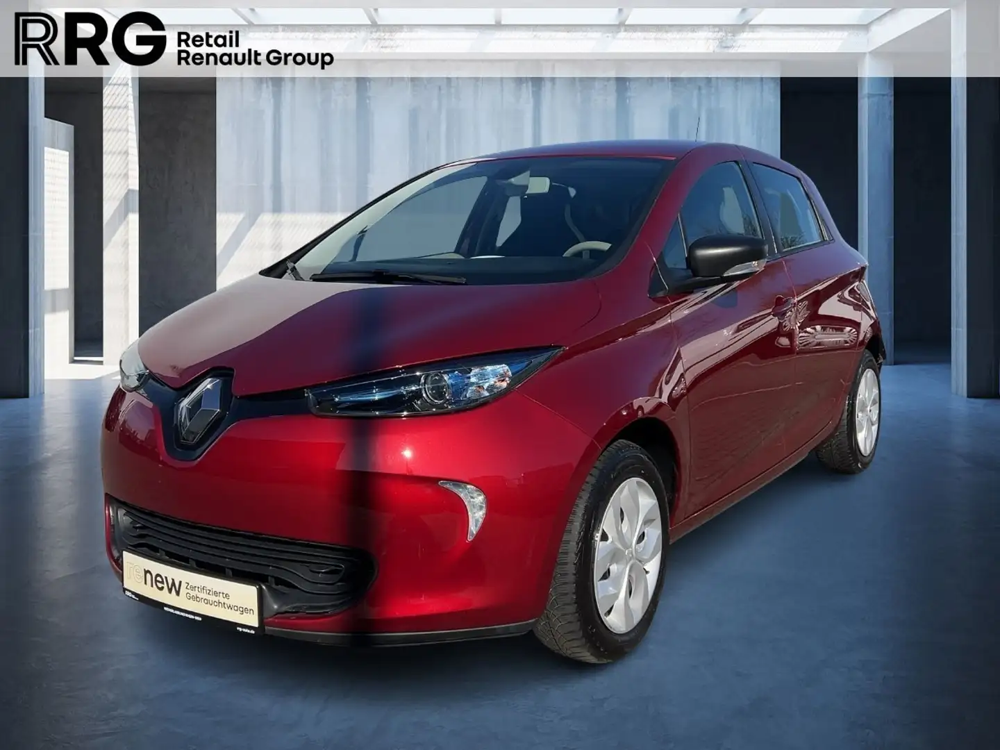 Renault ZOE LIFE Z.E. 40 kWh BATTERIEMIETE Rot - 1