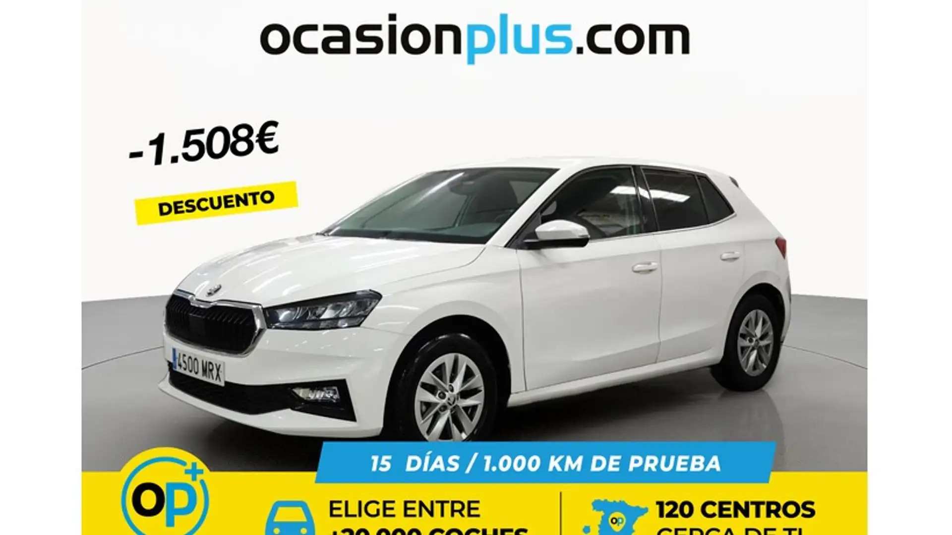 Skoda Fabia 1.0 TSI Selection 70kW Weiß - 1