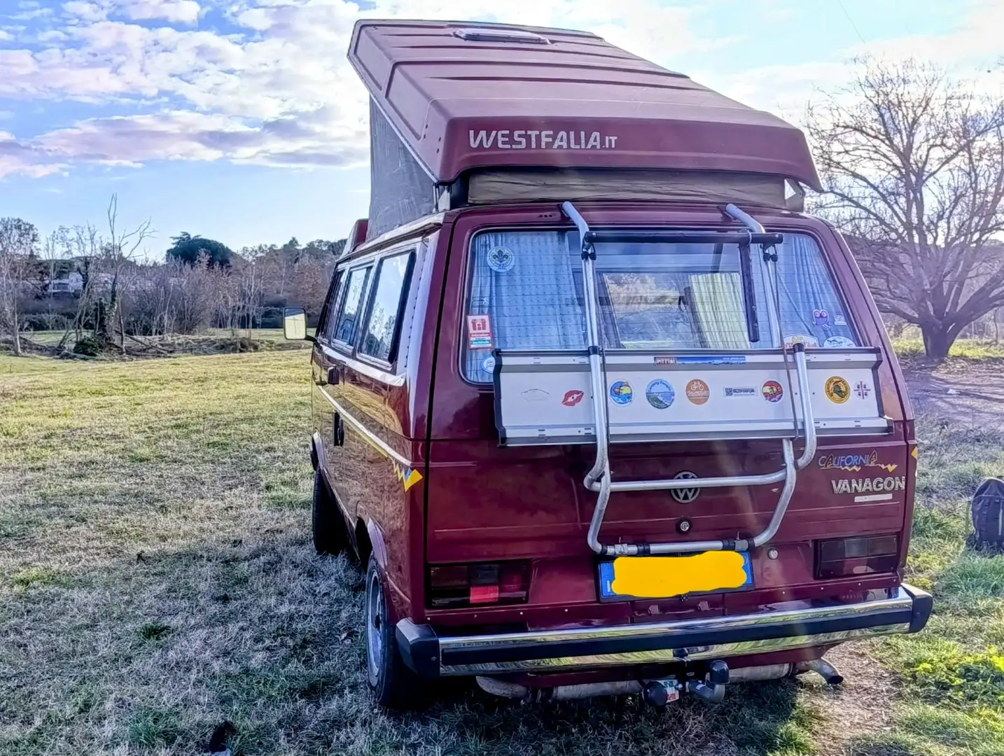 Volkswagen T3 California Vanagon Westfalia Rojo - 2