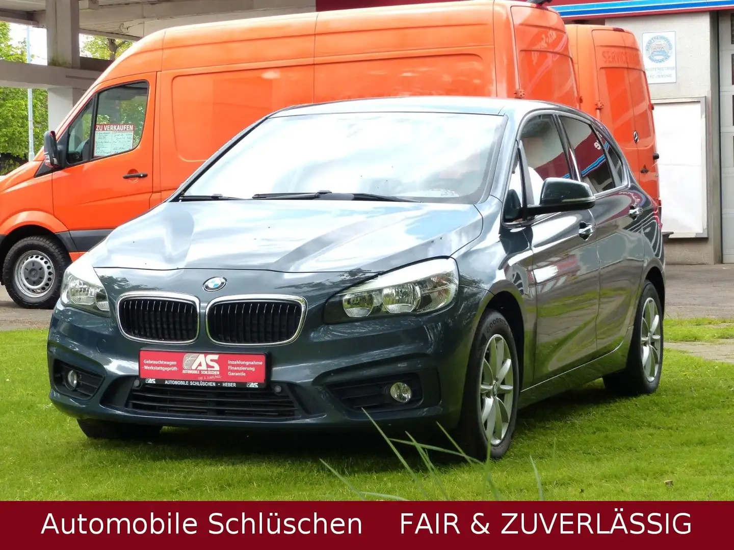 BMW 218 218 i Active Tourer Klima AHK Grijs - 2