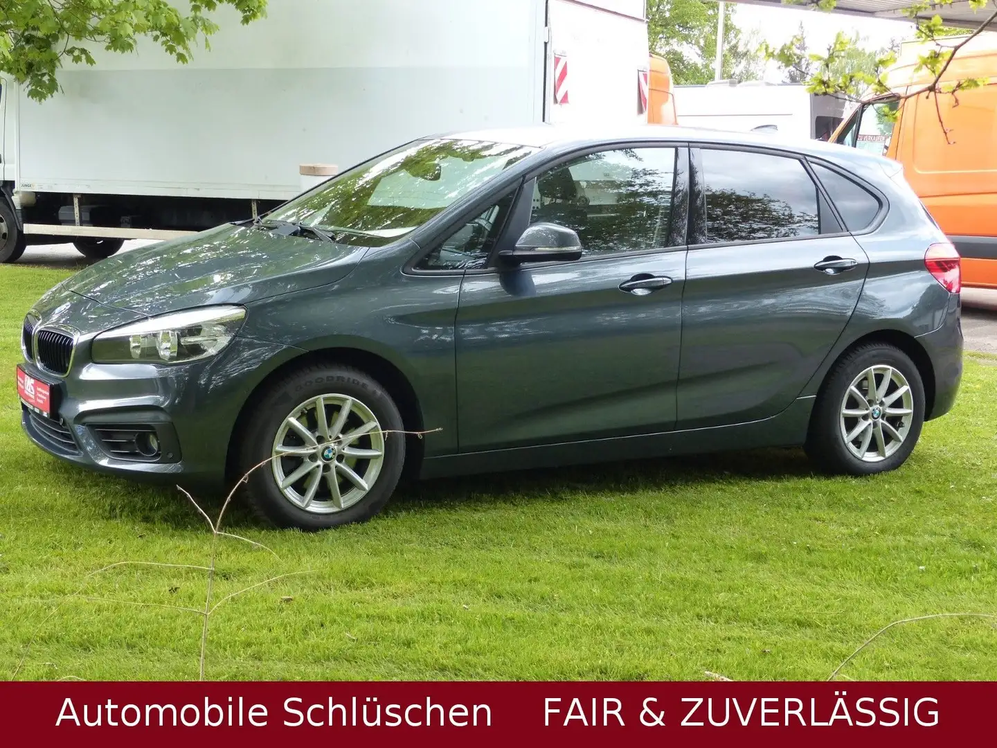 BMW 218 218 i Active Tourer Klima AHK Grijs - 1