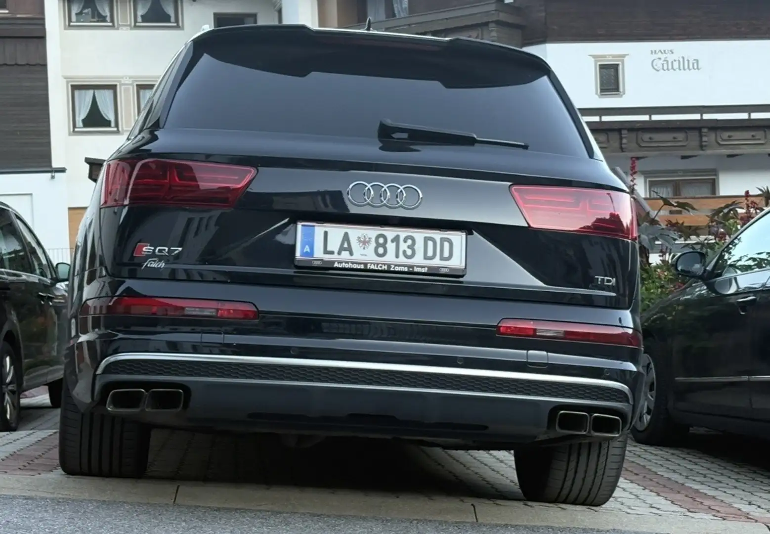 Audi SQ7 4,0 TDI quattro Tiptronic Schwarz - 2