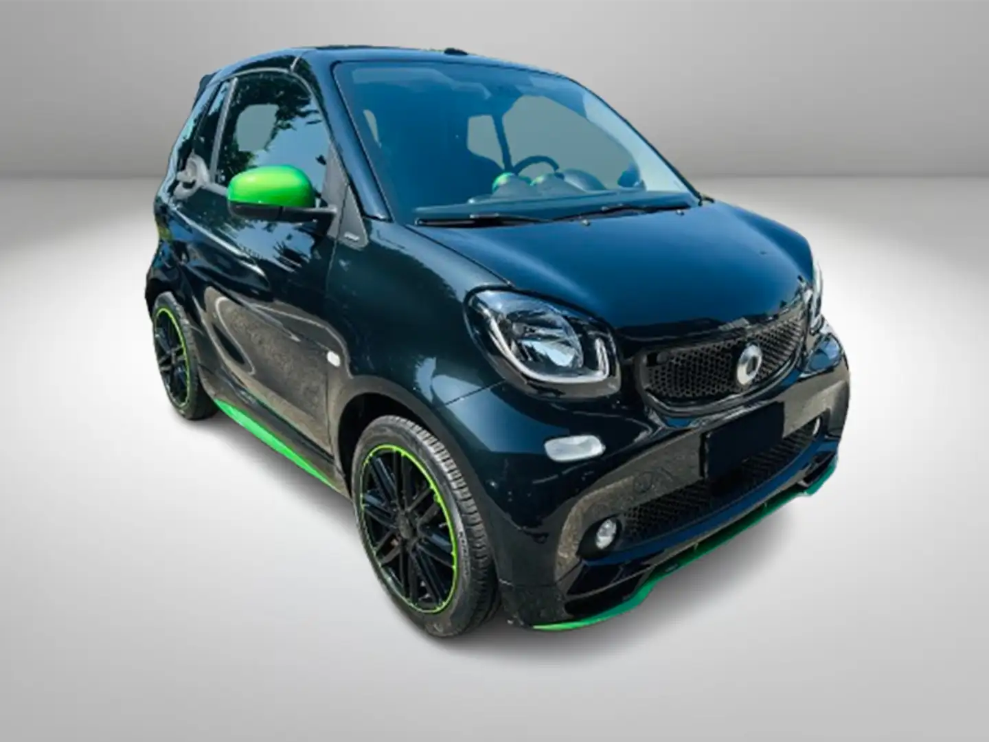 smart forTwo electric drive cabrio Passion Nero - 2