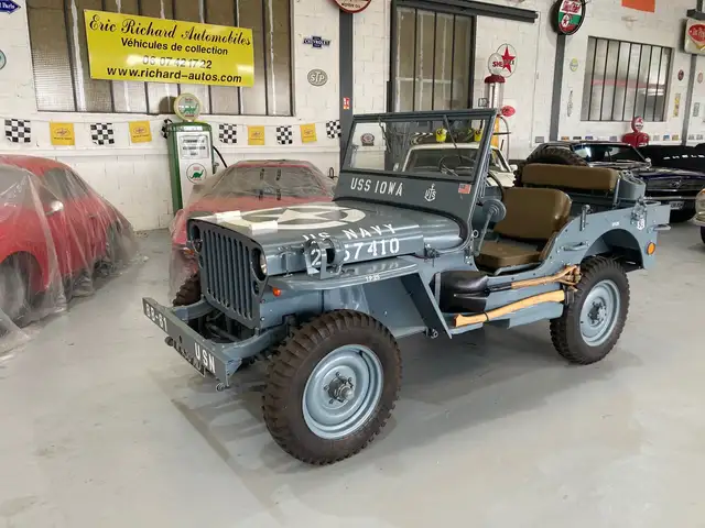 Jeep Willys MB Modèle Navy de 1944 en stock en France