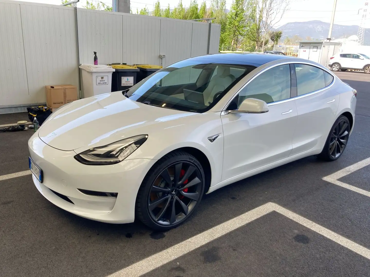 Tesla Model 3 Model 3 Performance Dual Motor awd White - 1