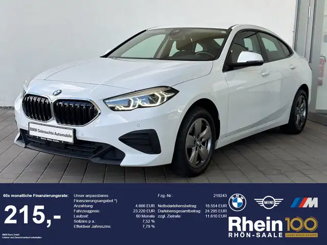Bmw 218 218i Gran Coupé Advantage Navi.PDC.SH.Tempomat.
