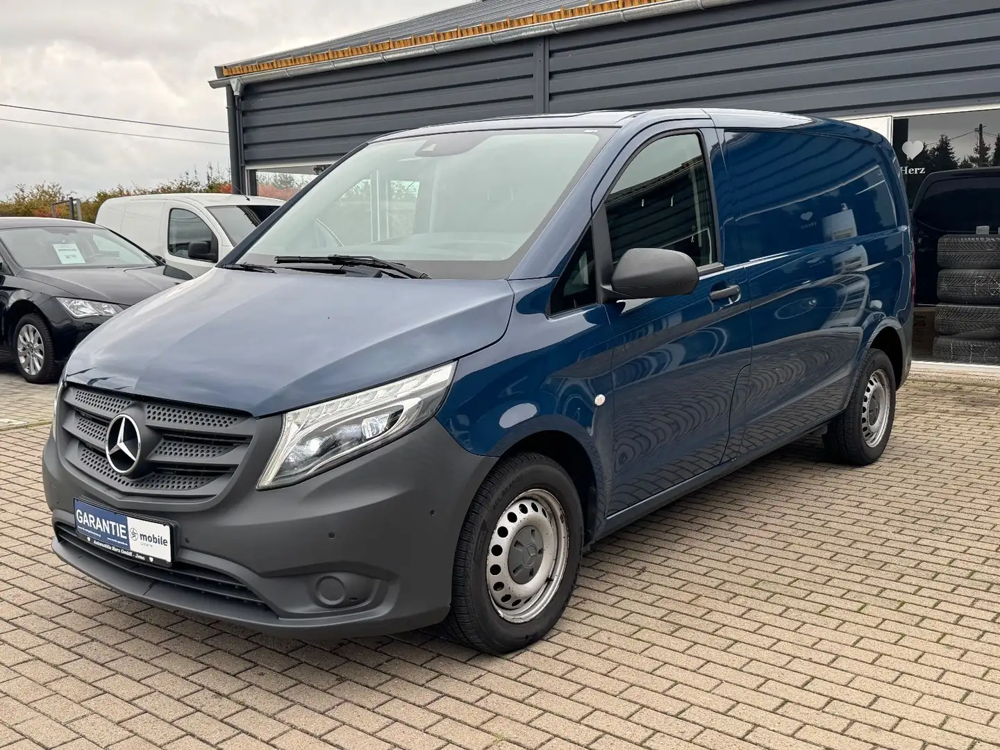 Mercedes-Benz Vito Kasten*Standhe*LED*1.Hd*AHK*kompakt*Automat Azul - 1