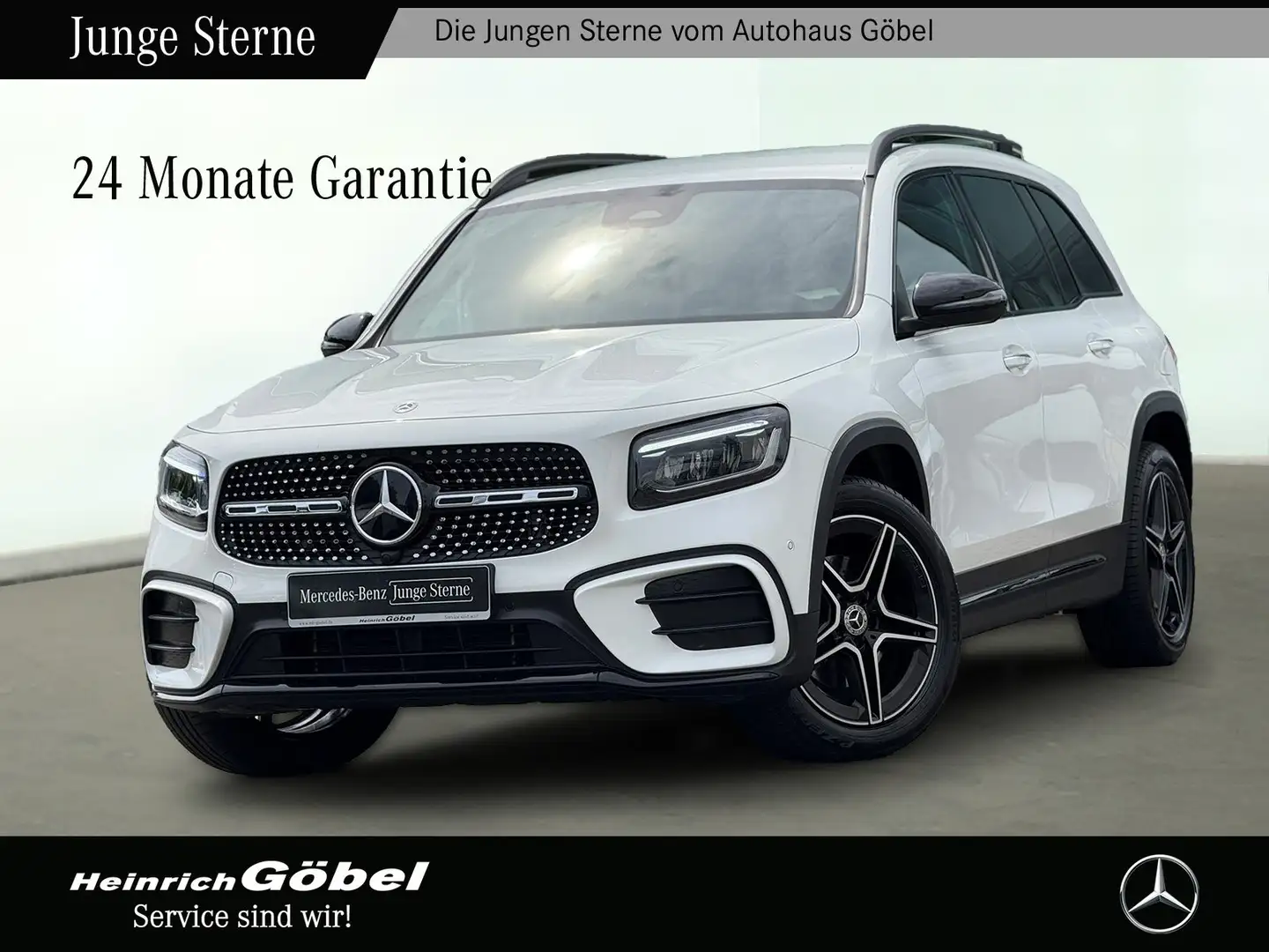 Mercedes-Benz GLB 200 AMG-ADV+ NP KAM KLG-KP TW SPA LED AMB Weiß - 1