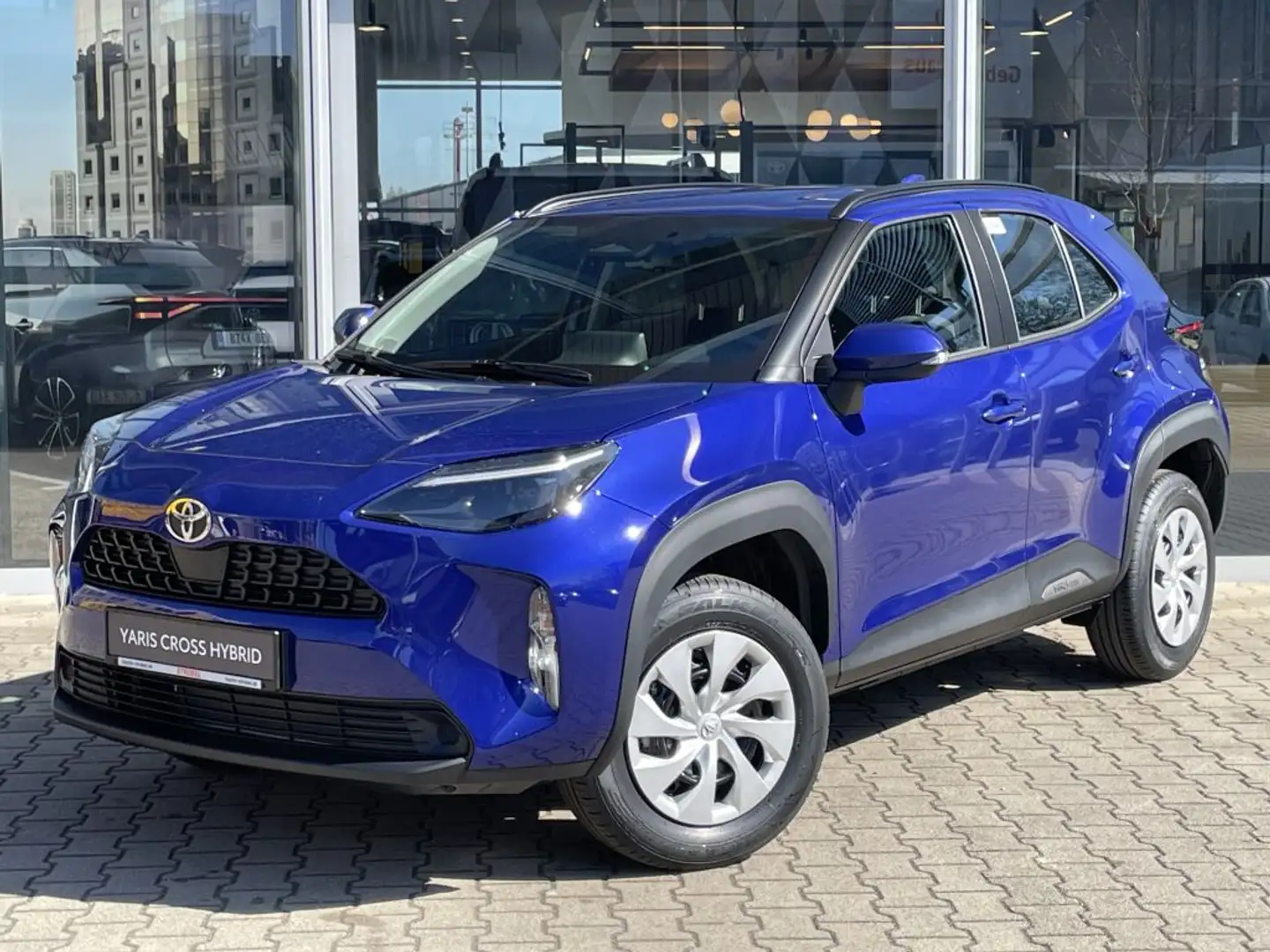 Toyota Yaris Cross Hybrid 116 1.5 VVT-i Business Edition Bleu - 2