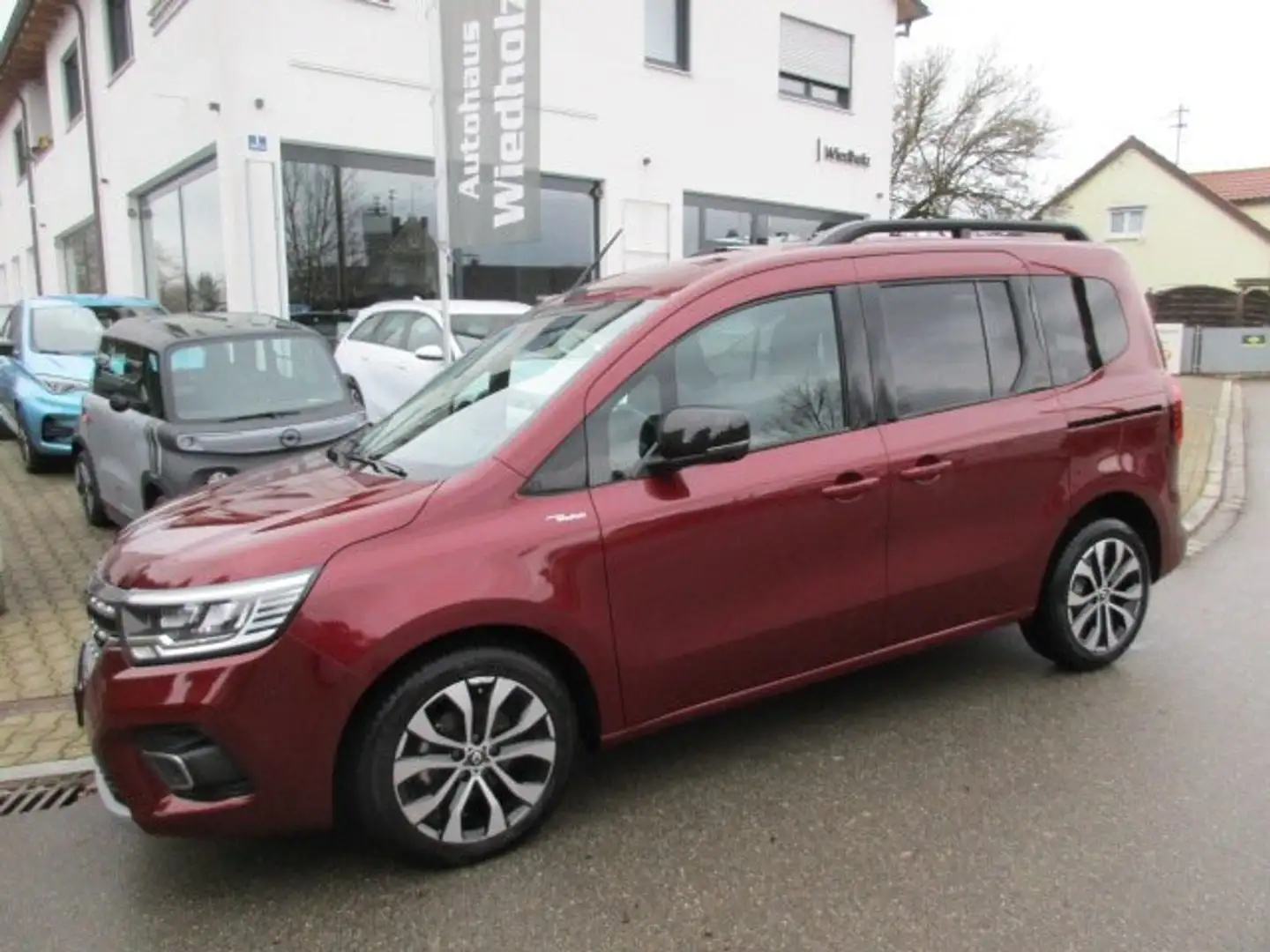 Renault Kangoo Intens TCE 130 Navi Klima Alus Bluetooth PDC Rot - 1