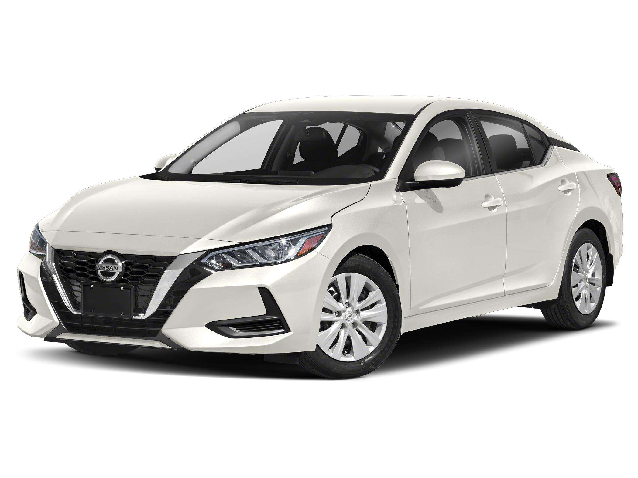 White 2020 Nissan Sentra Sedan Front-Wheel Drive