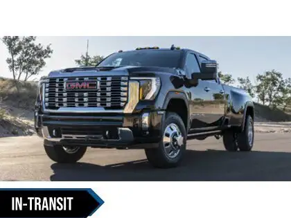 Gray 2026 GMC Sierra 3500HD Pickup Truck Four-Wheel Drive Automatic