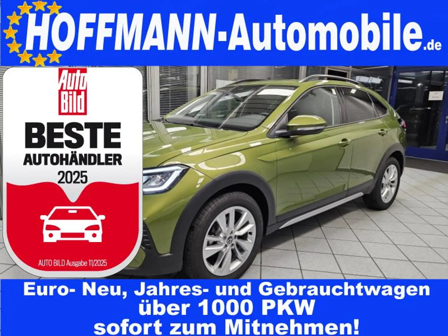 Volkswagen Taigo Life Climatr.,Sitzheizung,Kamera,met. Zelená - 1