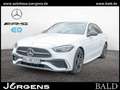 Mercedes-Benz C 180 AMG-Sport/360/Pano/Burm/Night/Distr/Memo Weiß - thumbnail 1