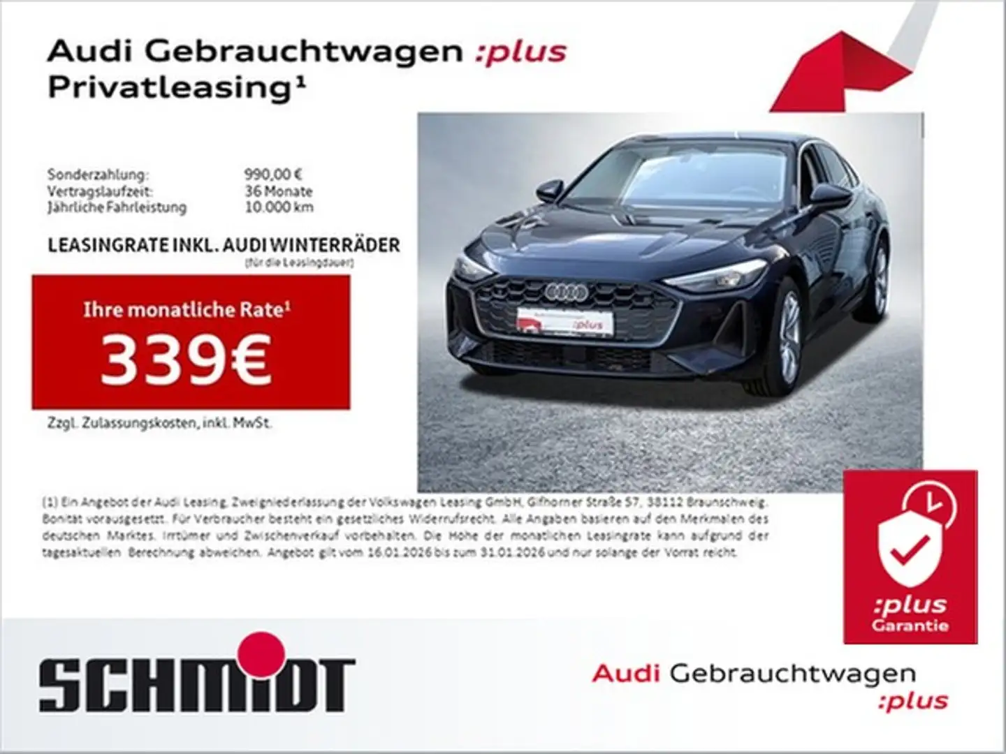 Audi A5 Limousine TDI ACC Kamera Leder LM18 Blau - 1