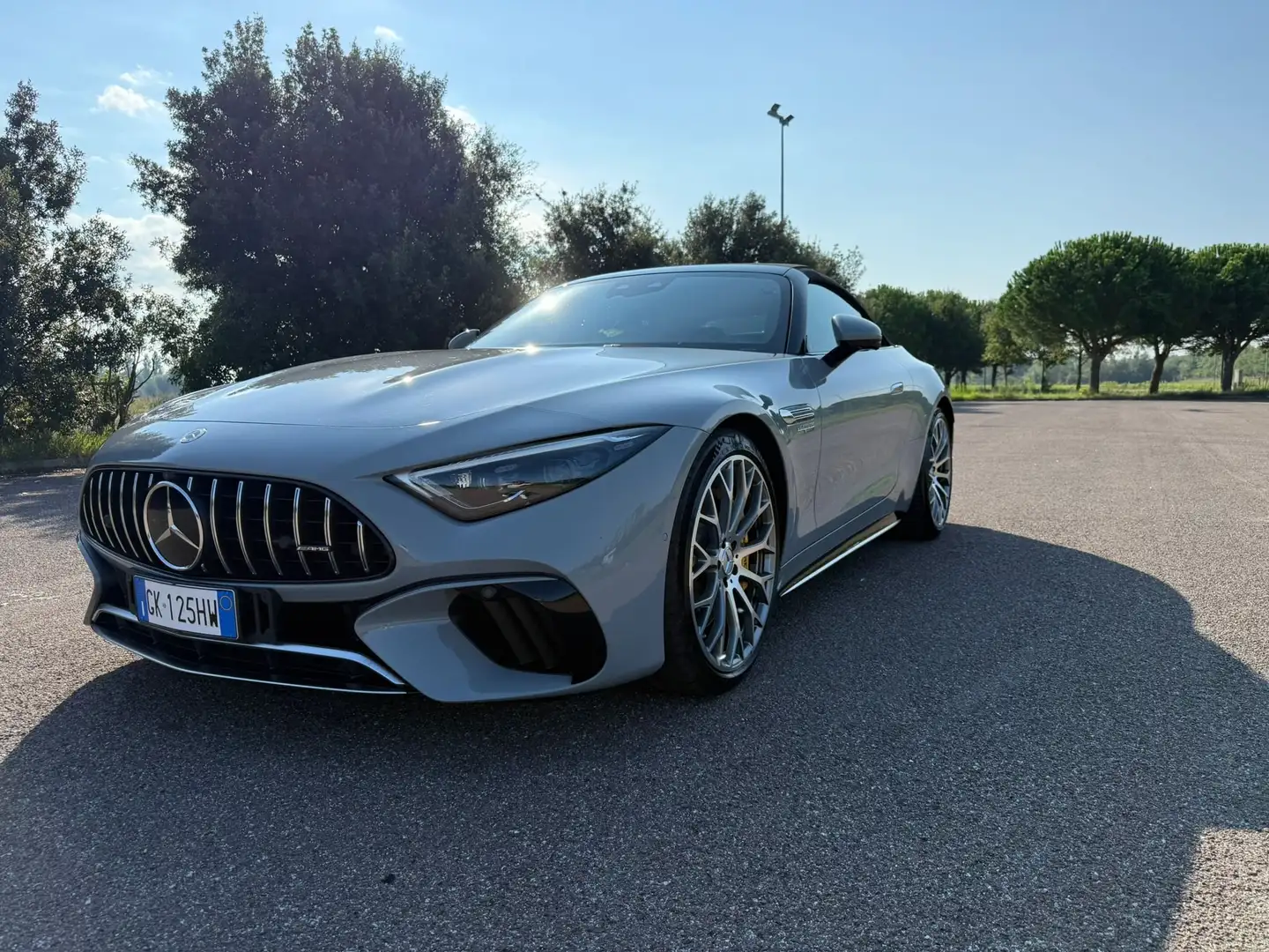 Mercedes-Benz SL 63 AMG AMG SL63 Premium Plus 4matic+ IVA ESPOSTA Gris - 1