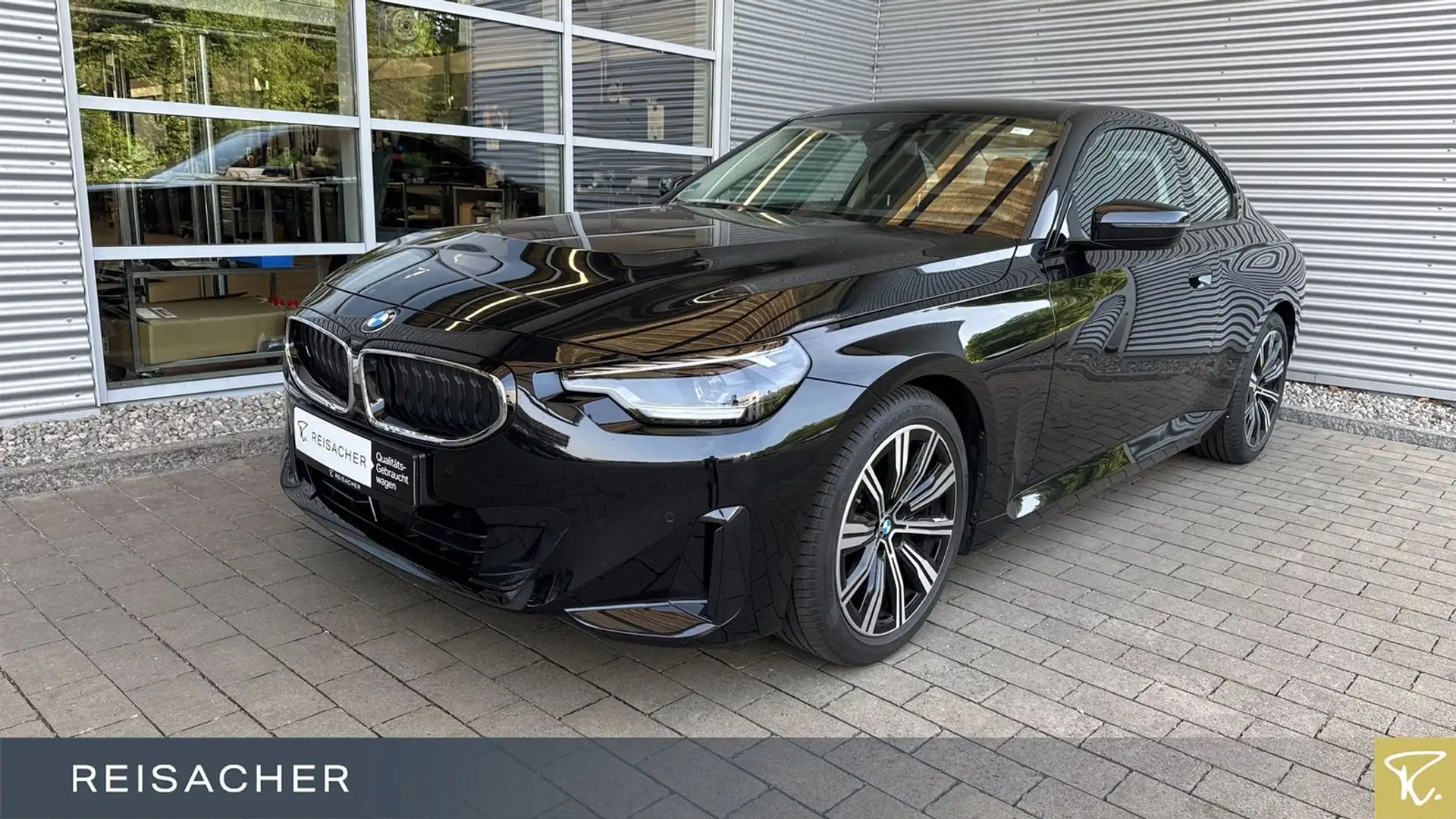 BMW 220 d Coupé Schwarz - 1