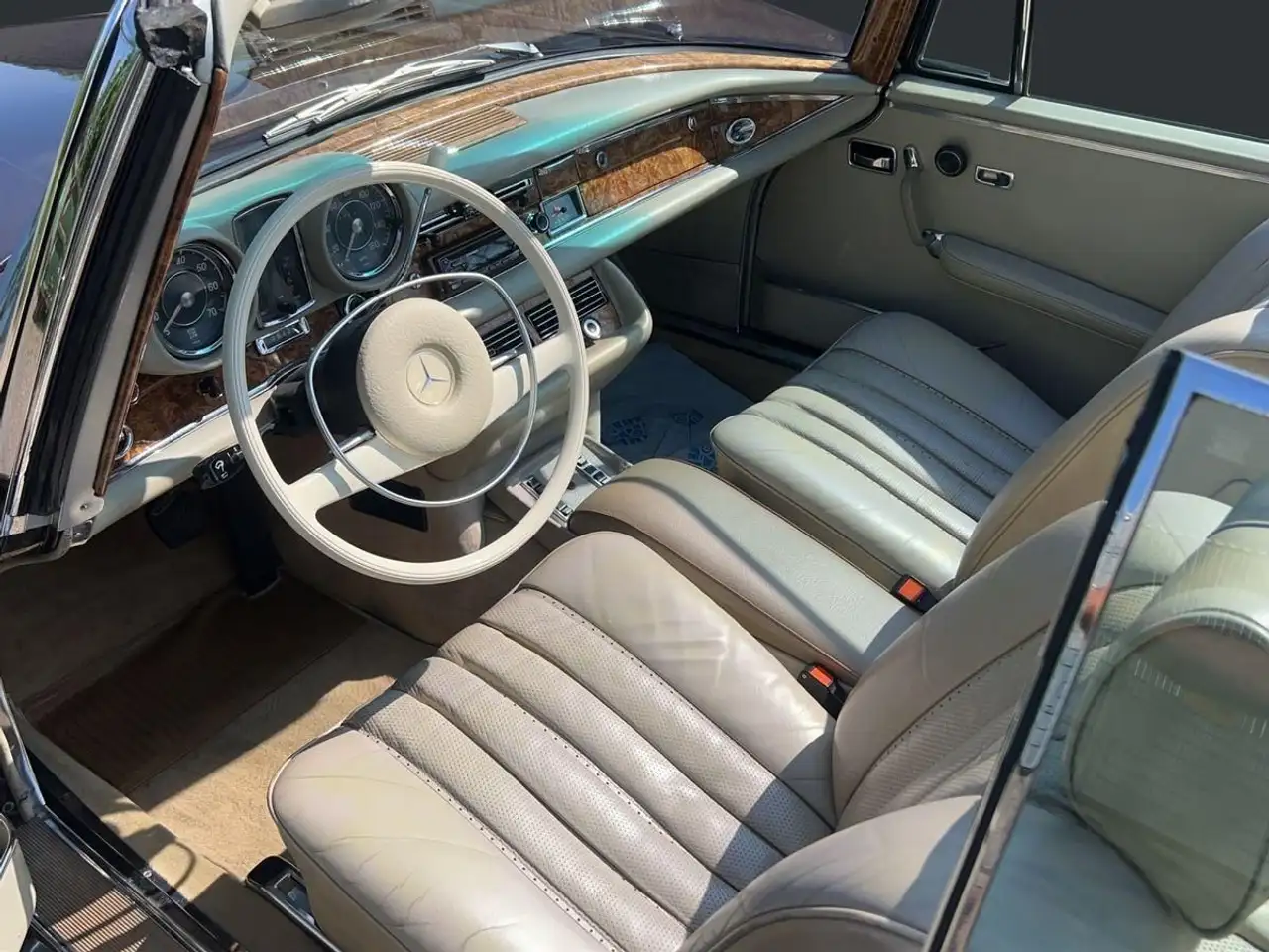 Mercedes-Benz 280 SE Cabriolet Automatik zustand 3 W111, foto 10