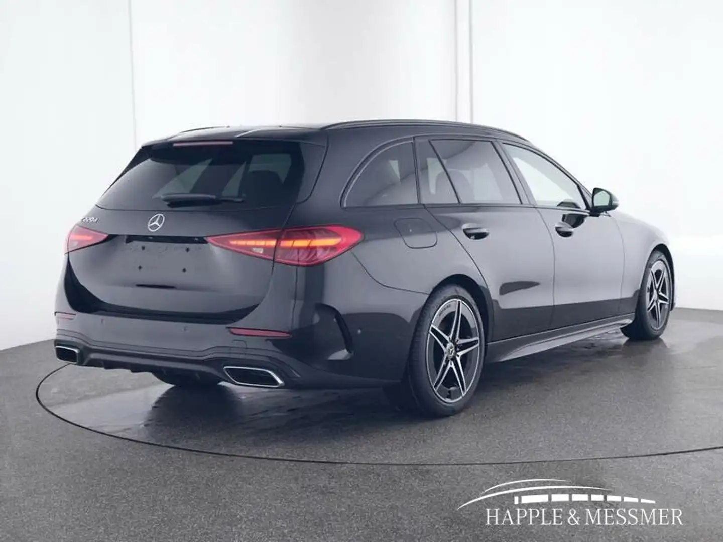 Mercedes-Benz C 220 C 220 d T-Modell AMG Line/Pano/AHK KeylessGo/Klima Zwart - 2