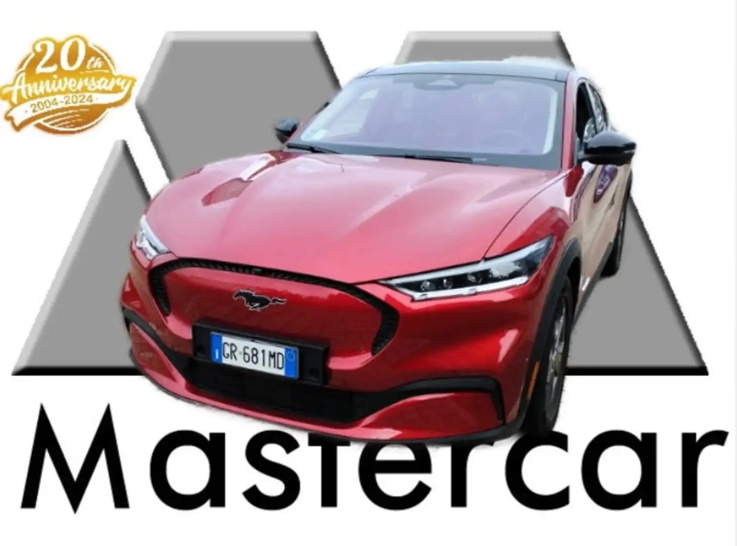 Ford Mustang Mach-E Mach-e  standard range rwd 269cv Autom - GR681MD Rouge - 1