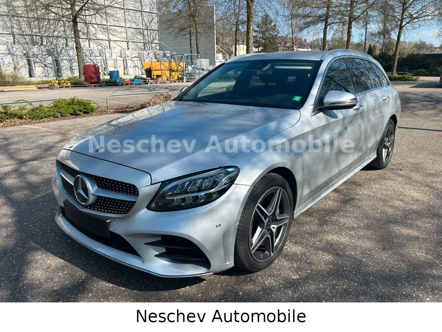 Mercedes-Benz C 400 4MATIC T Aut AMG-Line /Luxury Pak/Distr. Srebrny - 2