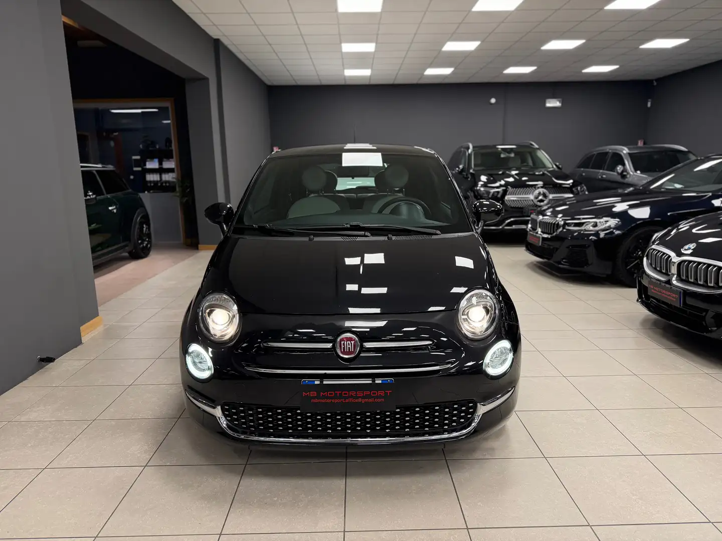 Fiat 500 500 1.0 hybrid Dolcevita 70cv TETTO Nero - 2