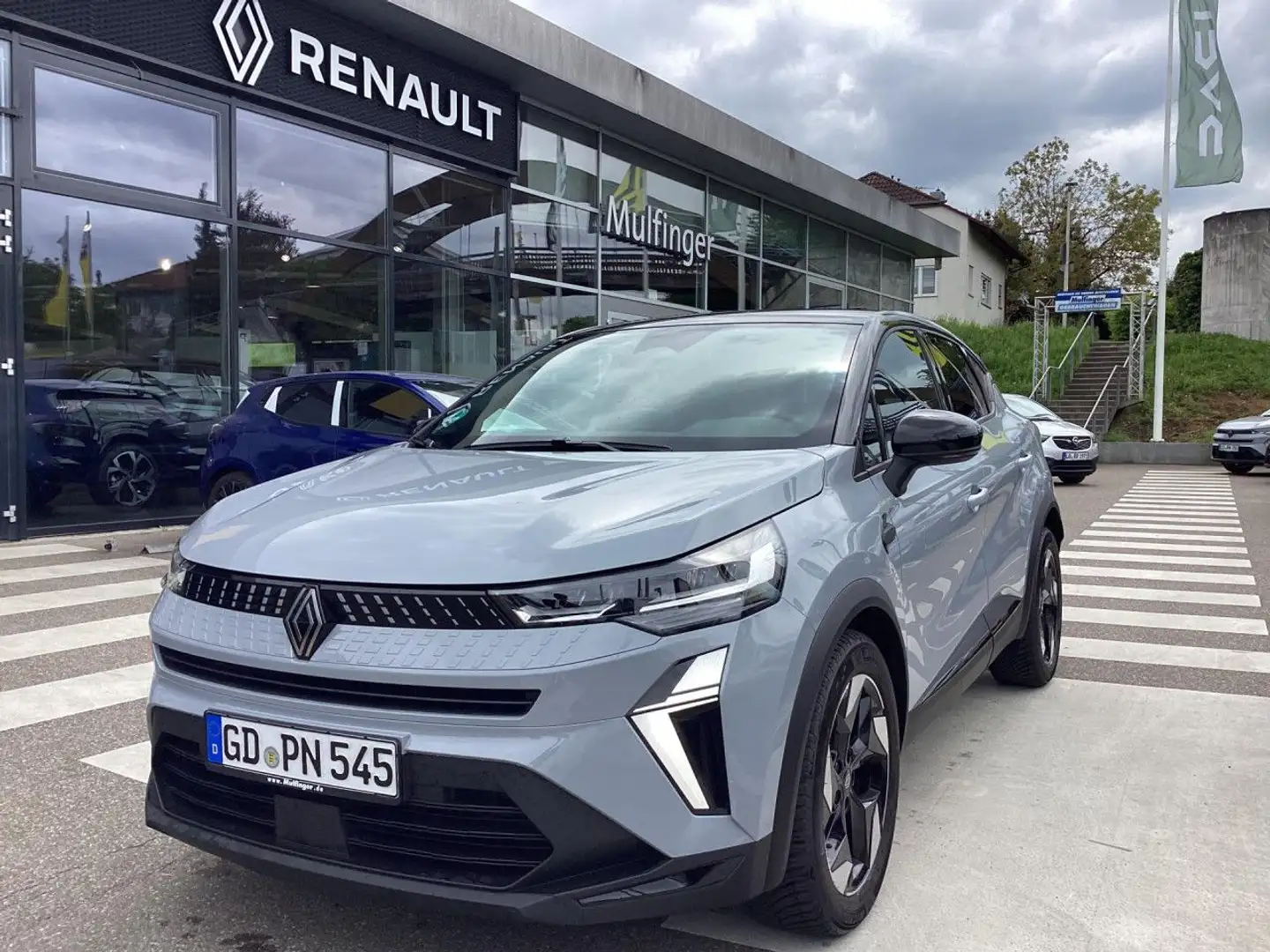 Renault Captur Techno Mild Hybrid 160 EDC GJR ACC Lenkradhz. LED Grijs - 2