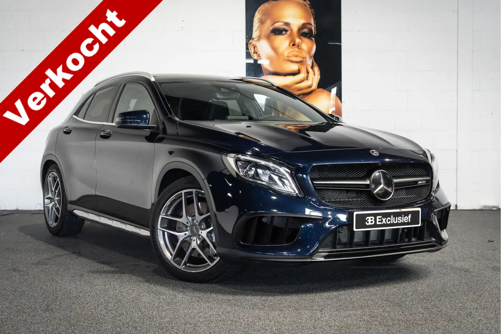 Mercedes-Benz GLA 45 AMG 4MATIC Premium Plus Aut. Pan.dak, keyless-go Bleu - 1